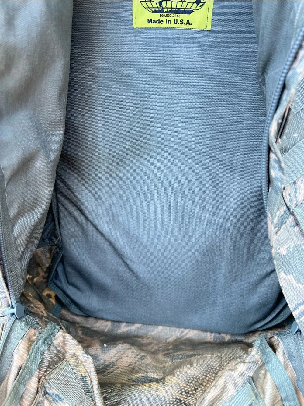 GCS Military Tactical Camo Large Heavy Duty Backpack Bag Made In USA